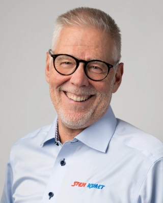 Krister Sundman, Sten Teräksen Senior Key Account Manager, kertoo Sten Teräksen ja Böhlerin pitkästä yhteistyöstä